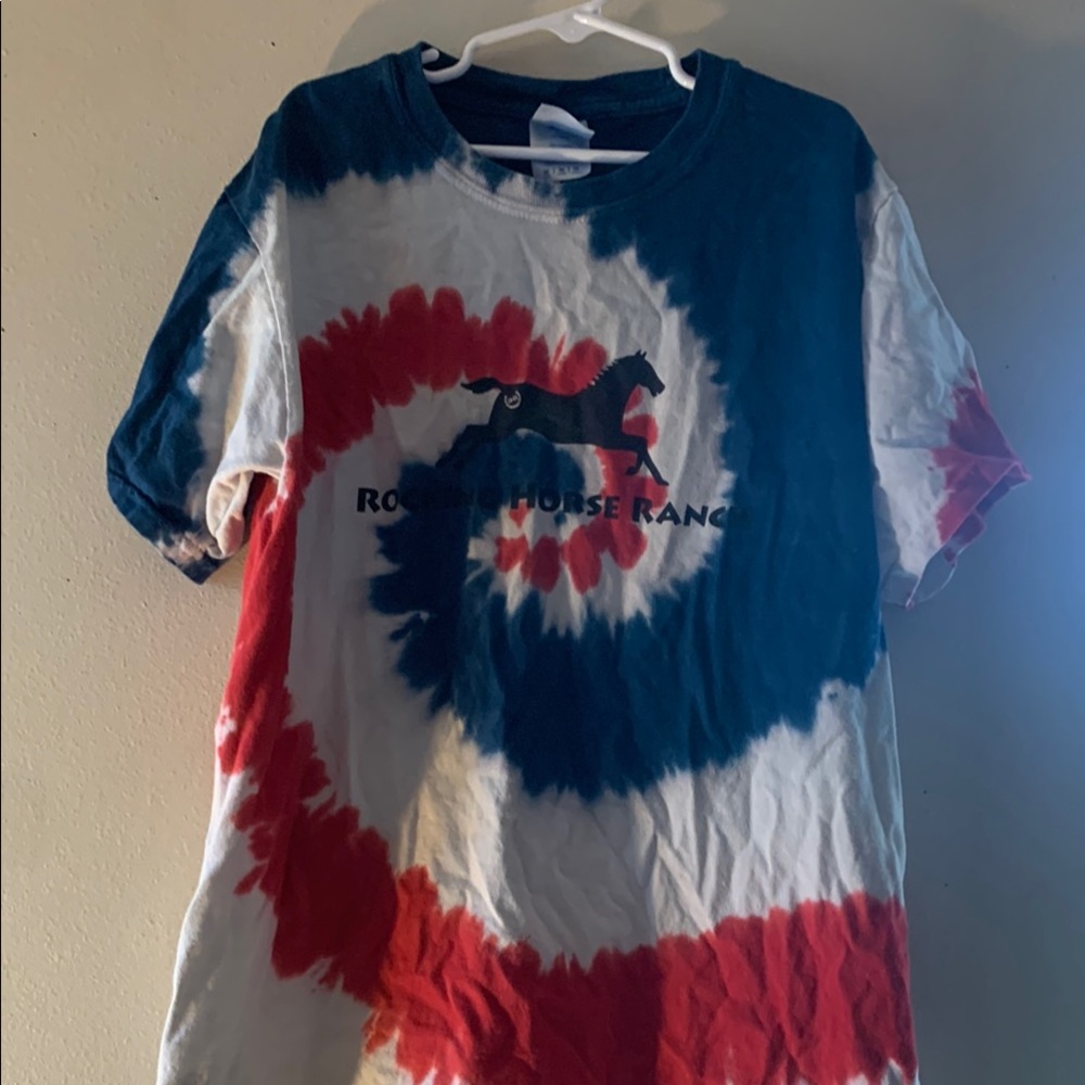 Patriotic Horse Tshirt Size M